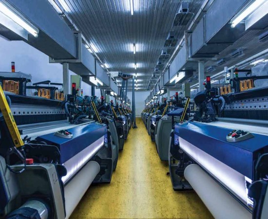 Țesătură de bumbac tricotată și țesută